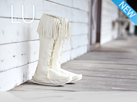画像：LACE UP MOCCASIN